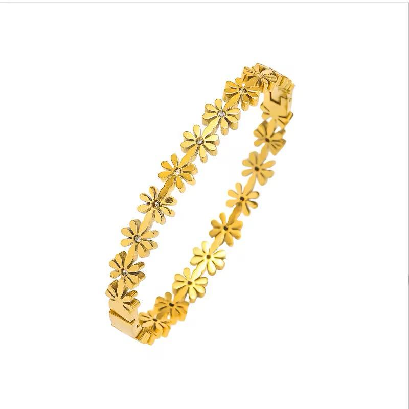 Golden Metal Handcuffs – Realistic, Double-Lock Security